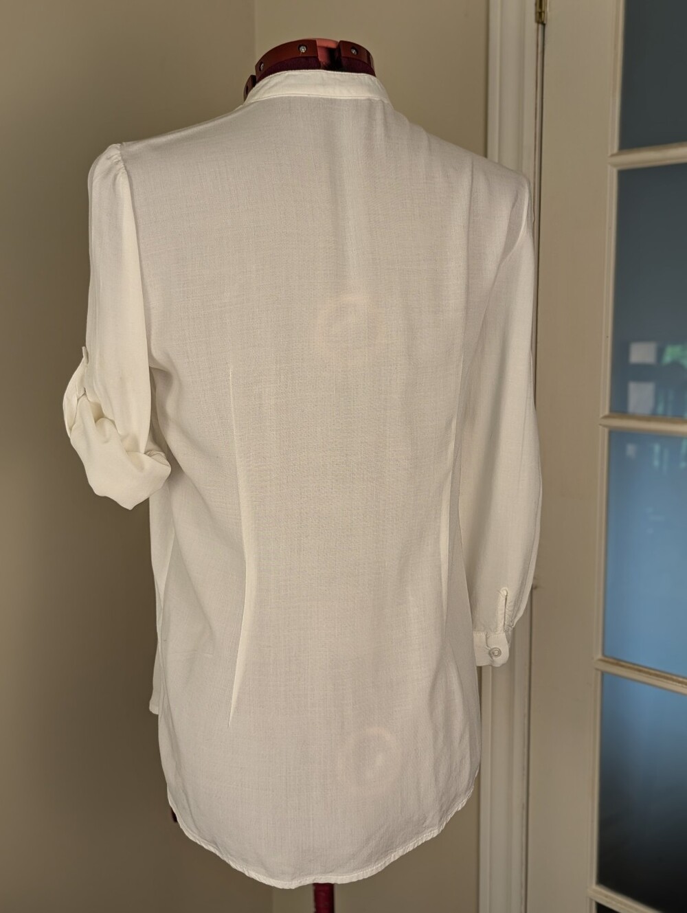 Viscose White Tunique - Picture 3 of 6